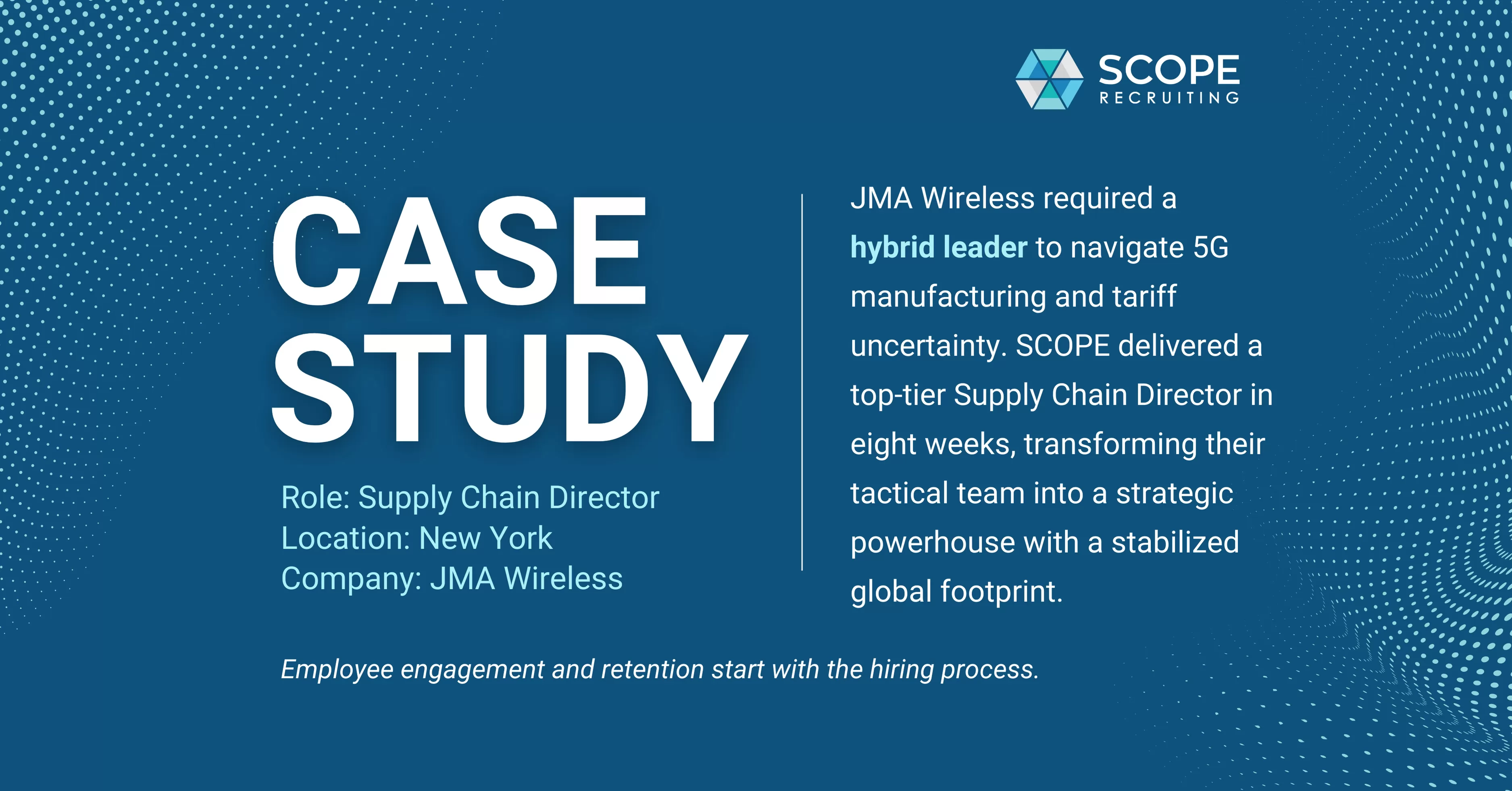 Supply Chain Director Case Study